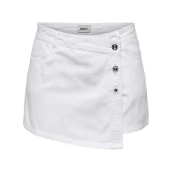 Pantalones bermudas Only Onllesly Reg Lb Dnm Skort Bj Noos