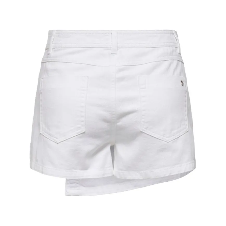 Pantalones bermudas Only Onllesly Reg Lb Dnm Skort Bj Noos