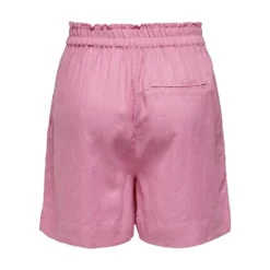 Pantalones bermudas Only Onltokyo Hw Linen Blend Shorts Pnt Noos