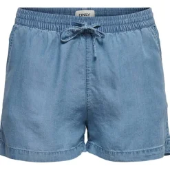 Pantalones bermudas Only Onlpema Lyocell Life Dnm Shorts Box