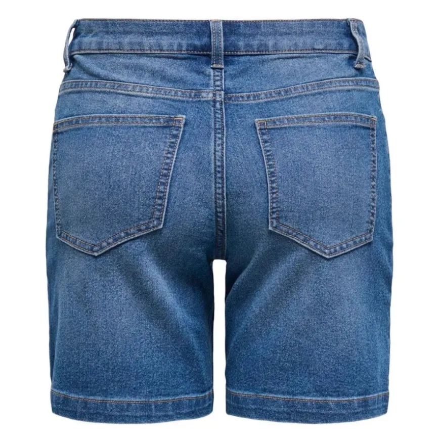 Pantalones bermudas Only Onlmia Mw Mom Shorts Dnm Akm Moch