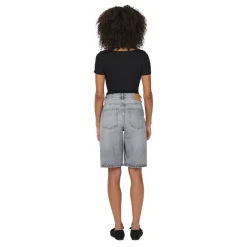 Pantalones bermudas Only Onlsonny Hw Wide Dnm Shorts Noos