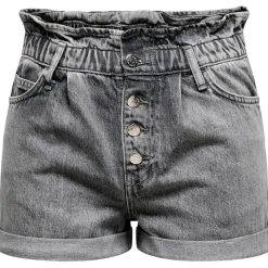 Pantalones bermudas Only Onlcuba Life Paperbag Dnm Shorts Noos