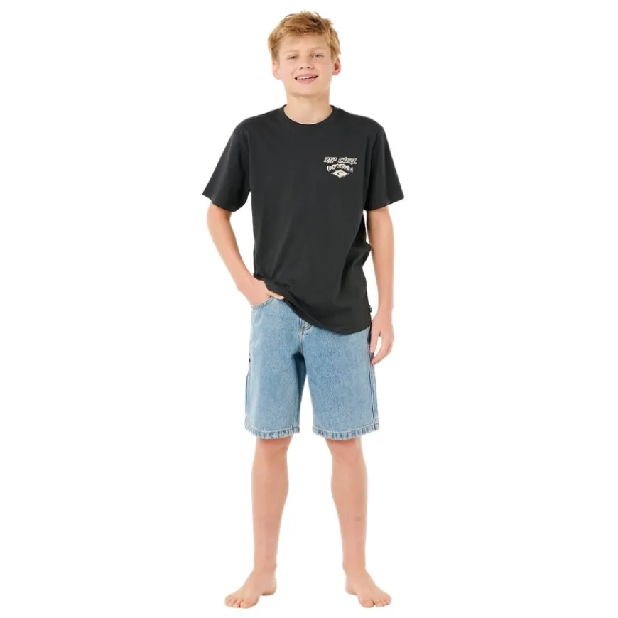 Pantalones bermudas Rip curl Hyped Up Denim Walkshort-Boy