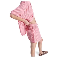 Pantalones bermudas Roxy Lekeitio Break High Stripe