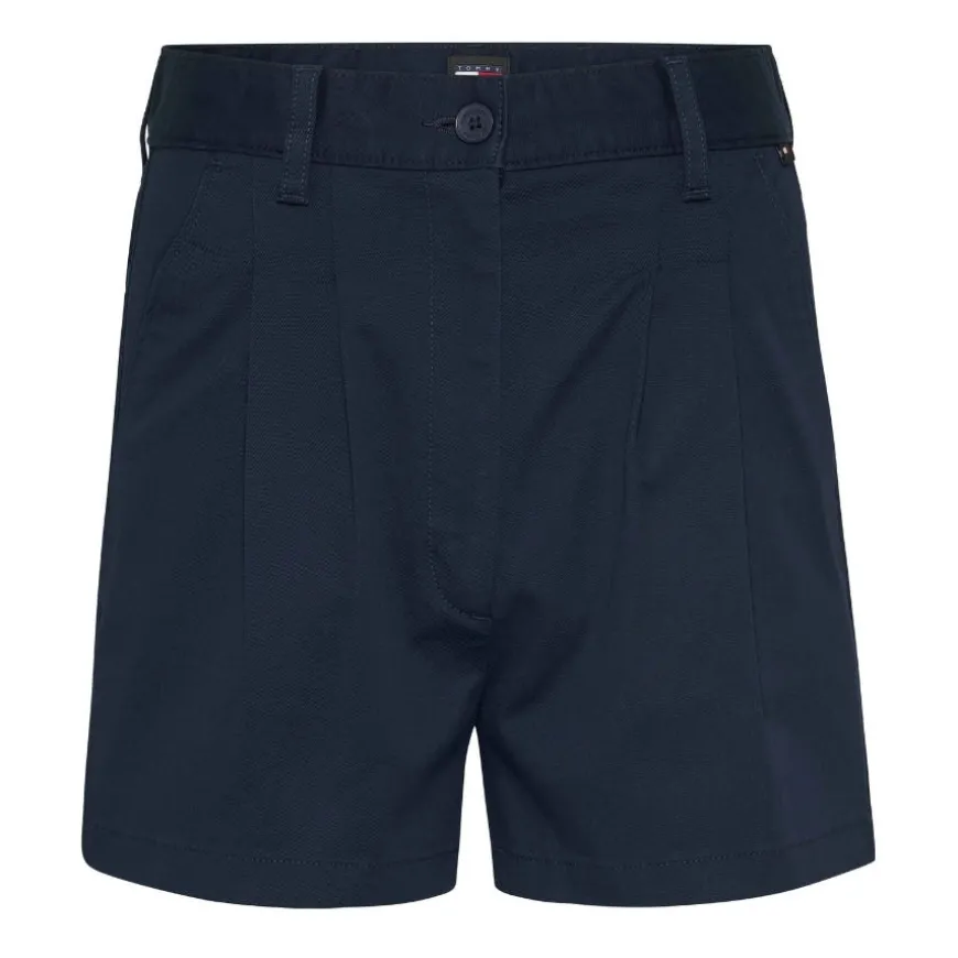 Pantalones bermudas Tommy jeans Tjw Claire Hr Pleated Shorts