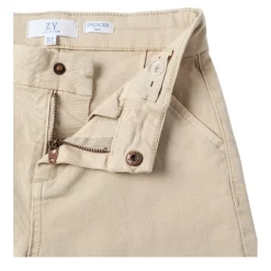 Pantalones bermudas Zippy CHINO SHORTS TWILL, LIGHT BEIGE, 11 12