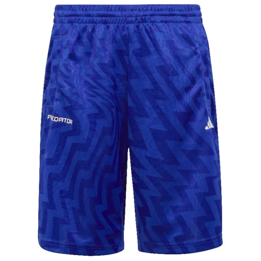 Pantalones cortos Adidas U Pred Short Lucblu Apsord White