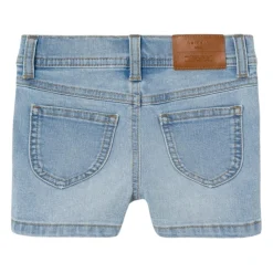 Pantalones cortos Name-it Nmfsalli Slim Dnm Shorts 9759-Ic Tb