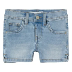 Pantalones cortos Name-it Nmfsalli Slim Dnm Shorts 9759-Ic Tb