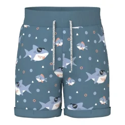 Pantalones cortos Name-it N.U. Nmmvermo Aop Long Swe Shorts Unb F Noos
