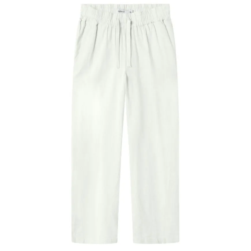 Pantalones largos Name-it Nkffalinnen Straight Pant IMA