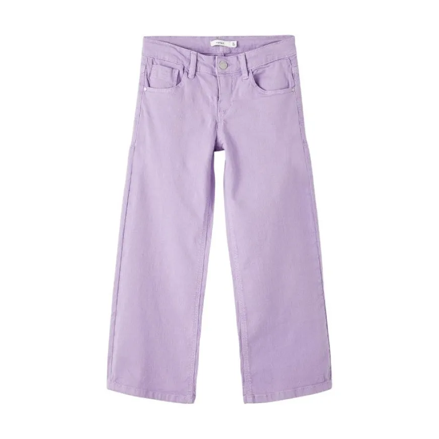 Pantalones largos Name-it N.U. Nkfrose Wide Twi Pant 1115-Tp Noos