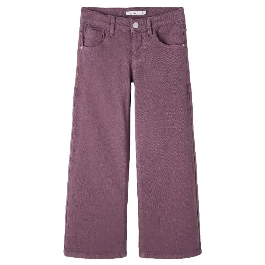 Pantalones largos Name-it N.U. Nkfrose Wide Twi Pant 1115-Tp Noos