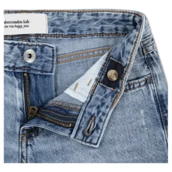 Pantalones tejanos Abercrombie Afg Low Rise Hearts Baggy Jean