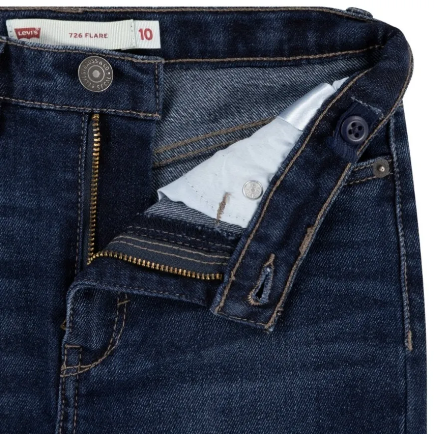 Pantalones tejanos Levis kids Lvg 726 High Rise Flare Jean