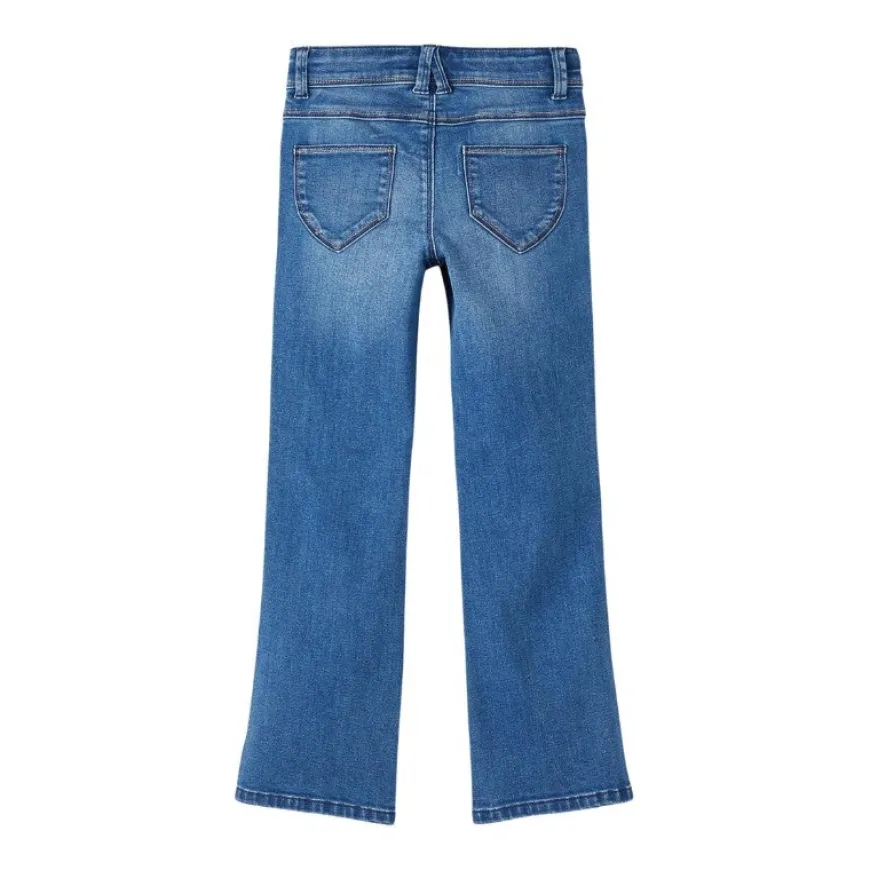Pantalones tejanos Name-it Nkfpolly Skinny Boot Jeans 1142-Au Noos