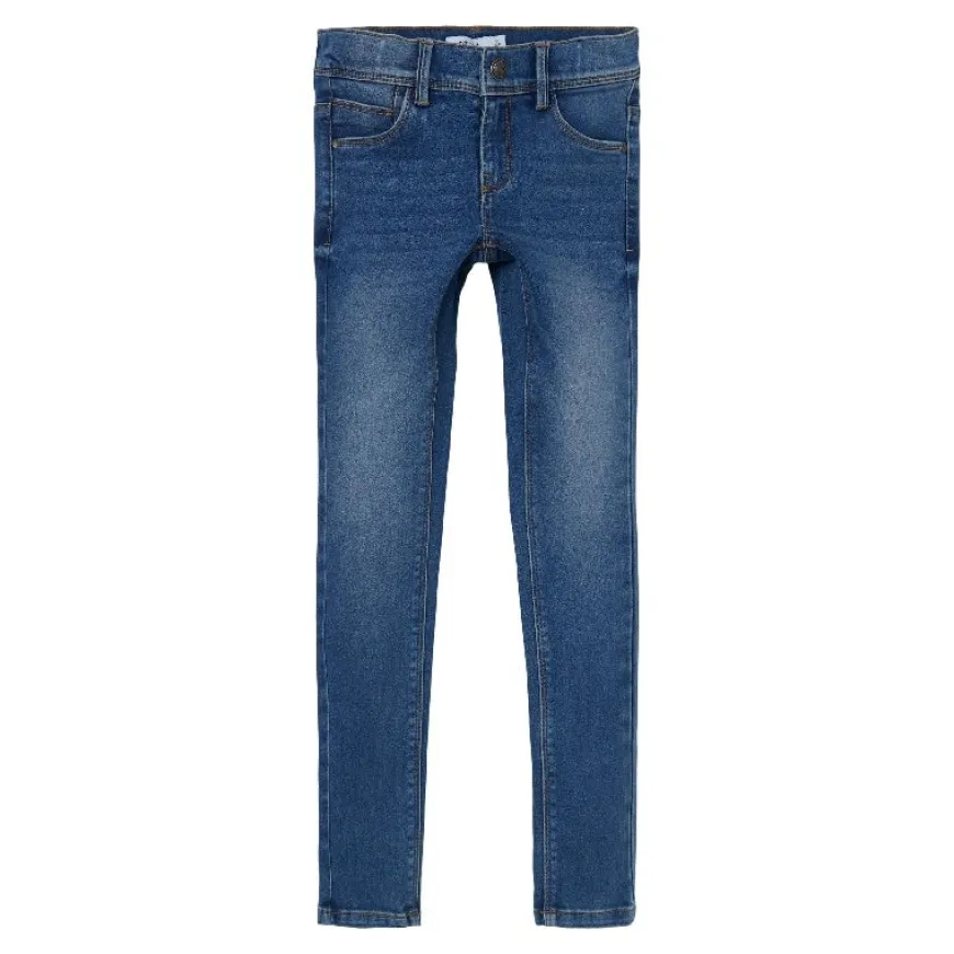 Pantalones tejanos Name-it Nkfpolly Skinny Jeans 1212-Tx Noos