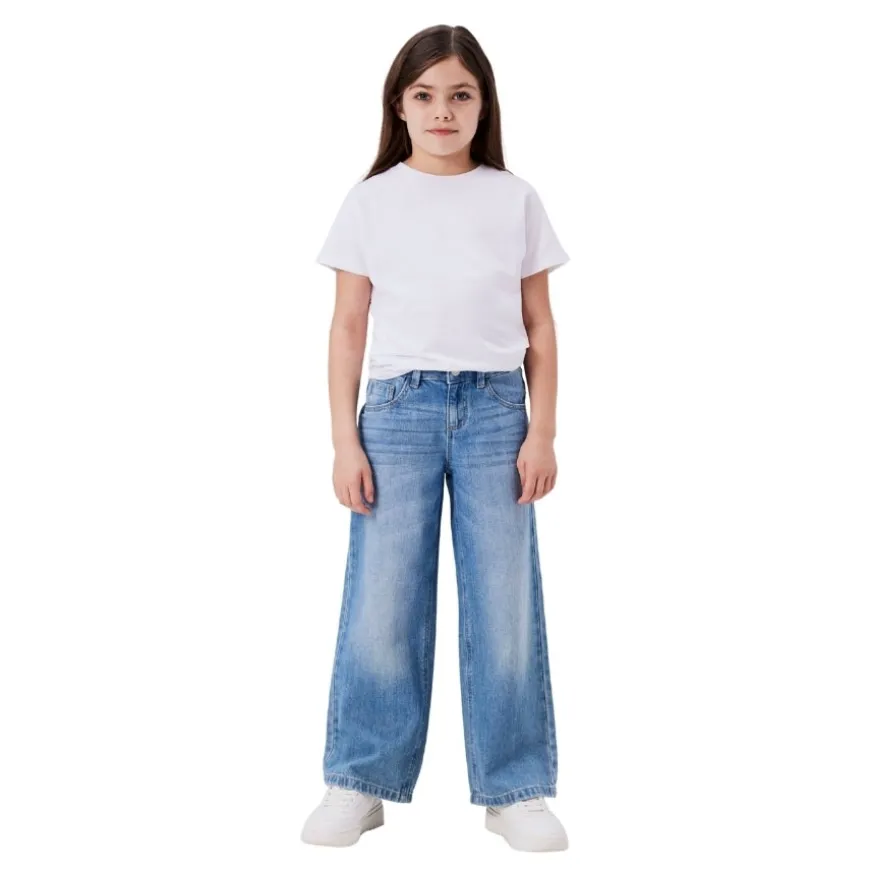 Pantalones tejanos Name-it Nkfrose Wide Jeans 5529-Be Noos