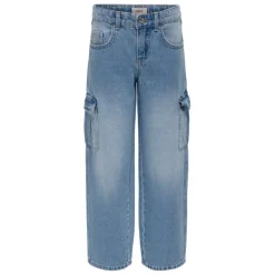 Pantalones tejanos Only kids Kogharmony Wide Cargo Carrot Pim Noos