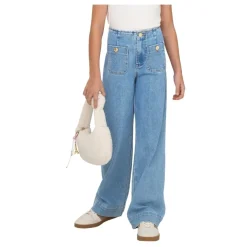 Pantalones tejanos Only kids Kogmadeline Hw Wide Pocket Dnm Gua