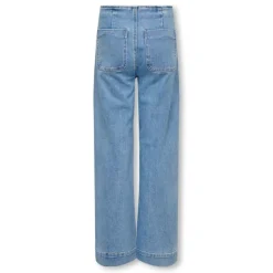 Pantalones tejanos Only kids Kogmadeline Hw Wide Pocket Dnm Gua