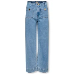 Pantalones tejanos Only kids Kogmadeline Hw Wide Pocket Dnm Gua