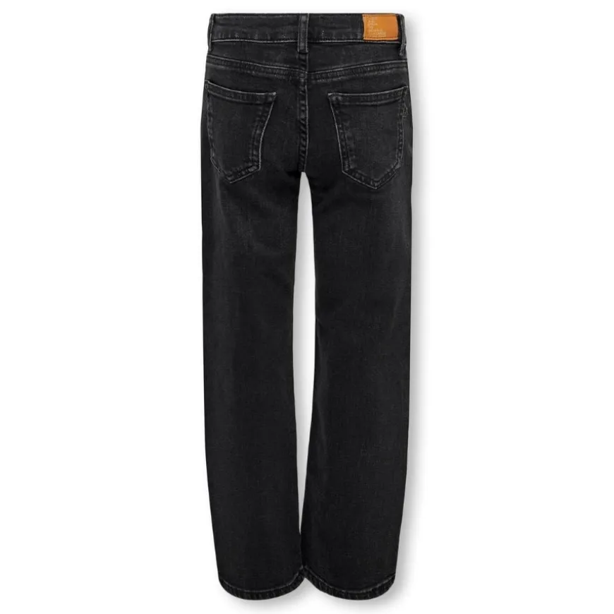 Pantalones tejanos Only kids N.U. Kogmegan Wide Black AZG Noos