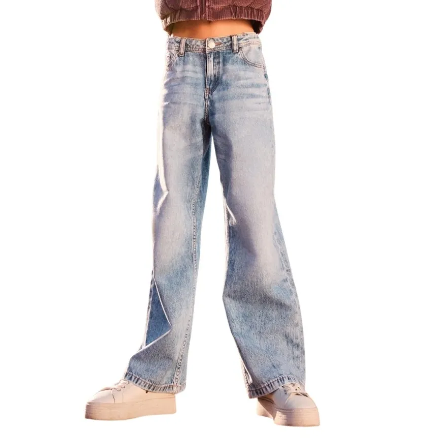 Pantalones tejanos Roxy Milla Wide Mid Leg Rg IMA