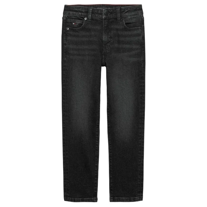 Pantalones tejanos Tommy hilfiger Modern Straight Washed Blk Denim