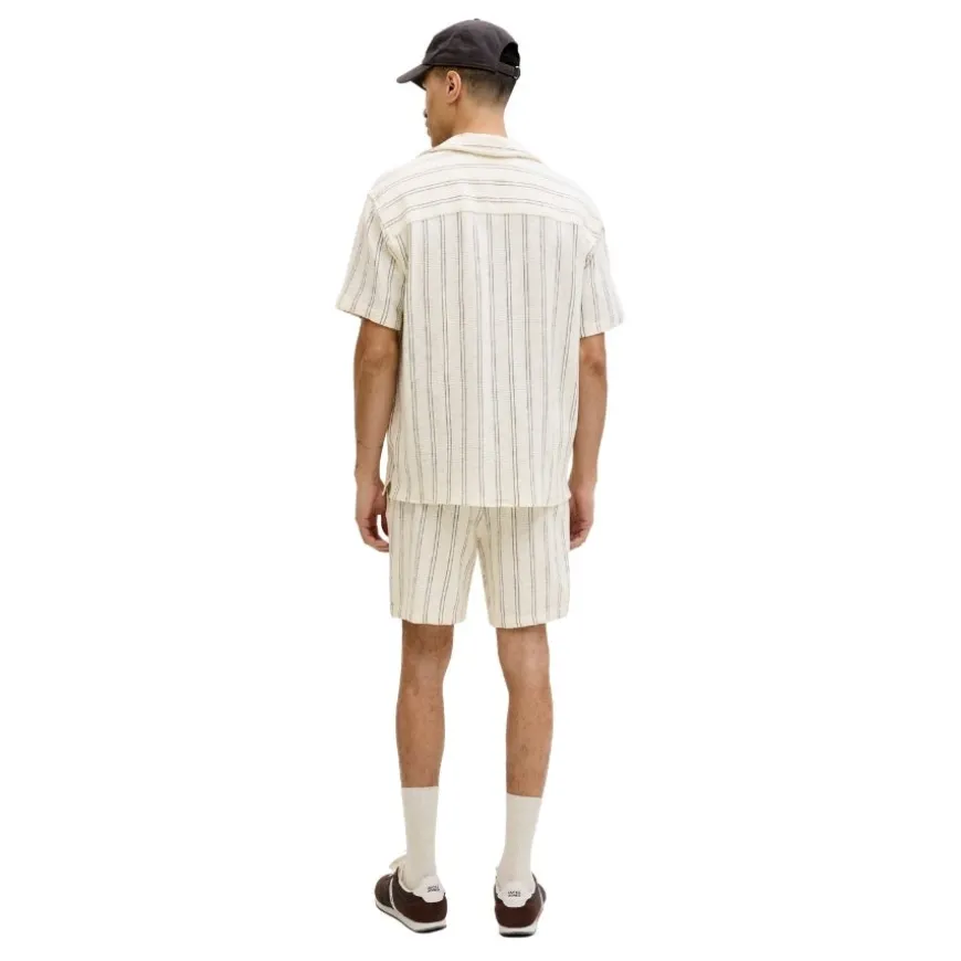Pantalones bermudas Jack & jones Jpstjaiden Coba Stripe Jog Shorts Reg Sn