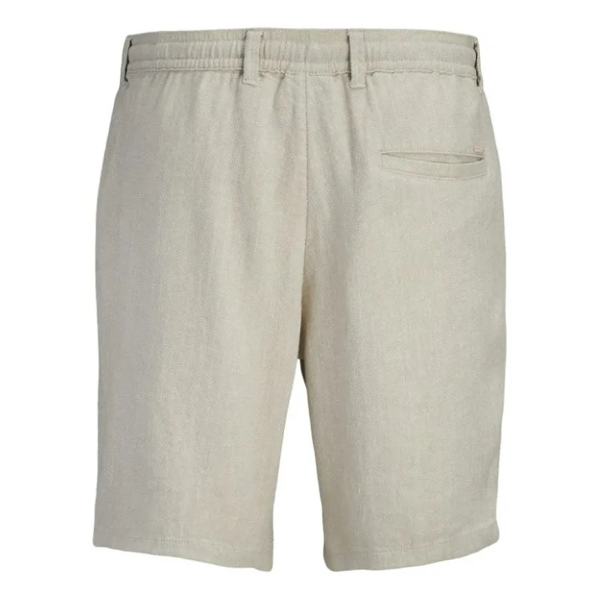 Pantalones bermudas Jack & jones Jpstace Mykonos Linen Blend Shorts Reg