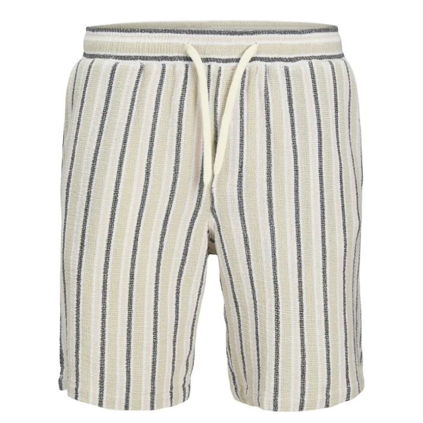 Pantalones bermudas Jack & jones Jpstjaiden Coba Stripe Jog Short Srt Sn