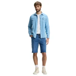 Pantalones bermudas Lee XM 5 POCKET SHORT BELIEVE BLUE