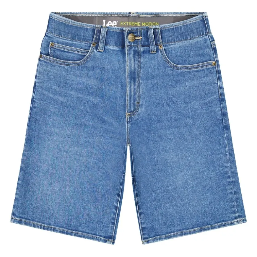 Pantalones bermudas Lee XM 5 POCKET SHORT BELIEVE BLUE