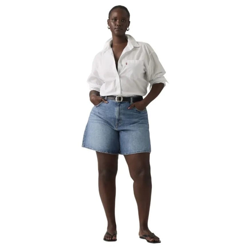 Pantalones bermudas Levis High Baggy Short