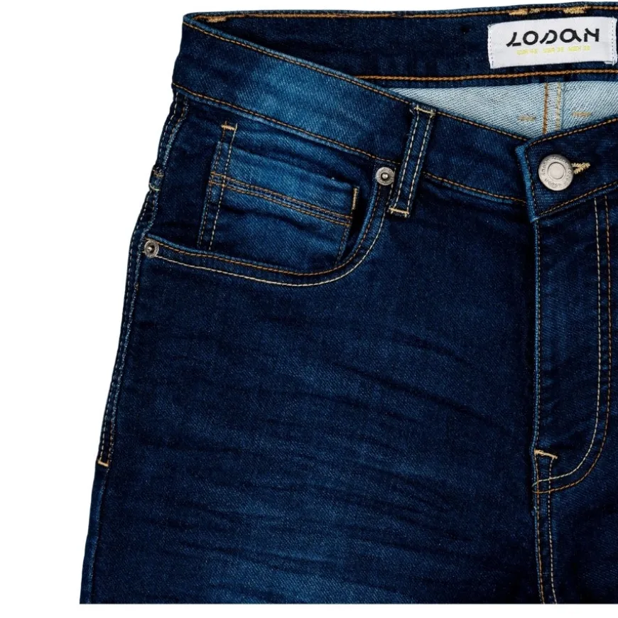 Pantalones bermudas Losan Bermuda Fleece Denim