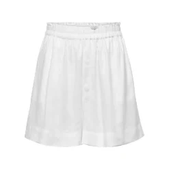 Pantalones bermudas Only Onltokyo Hw Linen Blend Shorts Pnt Noos