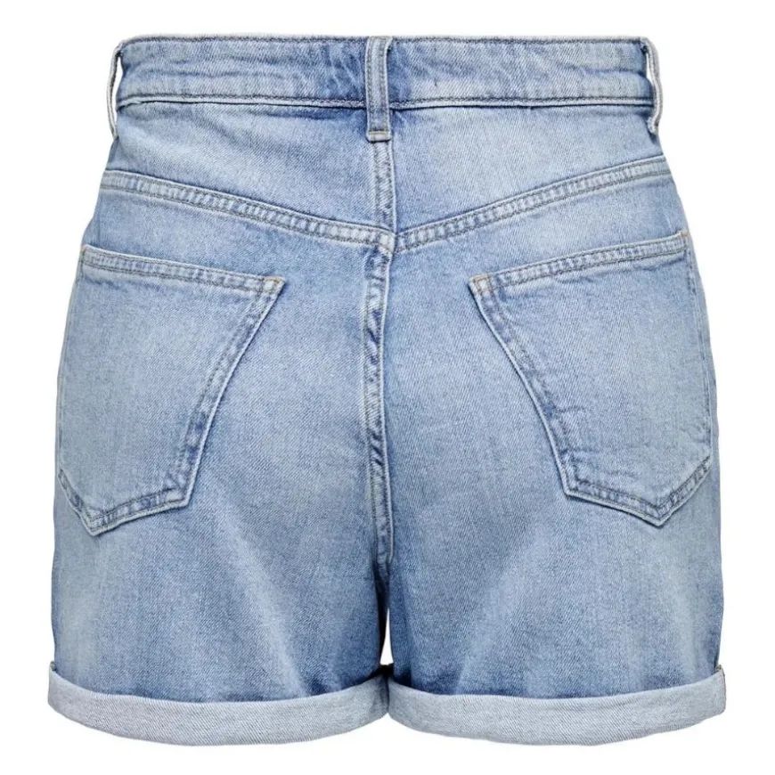 Pantalones bermudas Only Onljosephinestretch Shorts Dnm Azg Noos