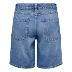 Pantalones bermudas Only Onllumi Mw Mom Shorts Dnm Pim