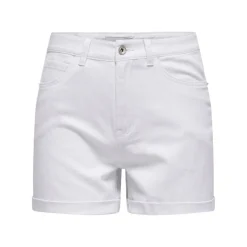 Pantalones bermudas Only Onlvega Hw Mom Dnm Shorts Noos