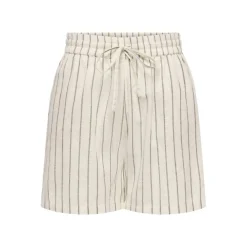 Pantalones bermudas Only Onltizana Stripe String Shorts Wvn Noos