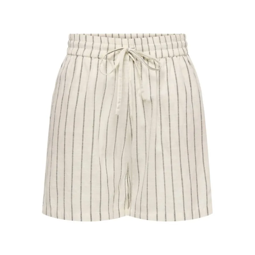 Pantalones bermudas Only Onltizana Stripe String Shorts Wvn Noos