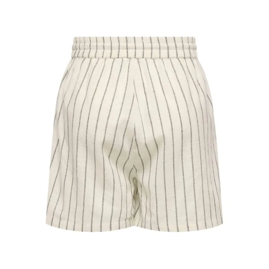 Pantalones bermudas Only Onltizana Stripe String Shorts Wvn Noos