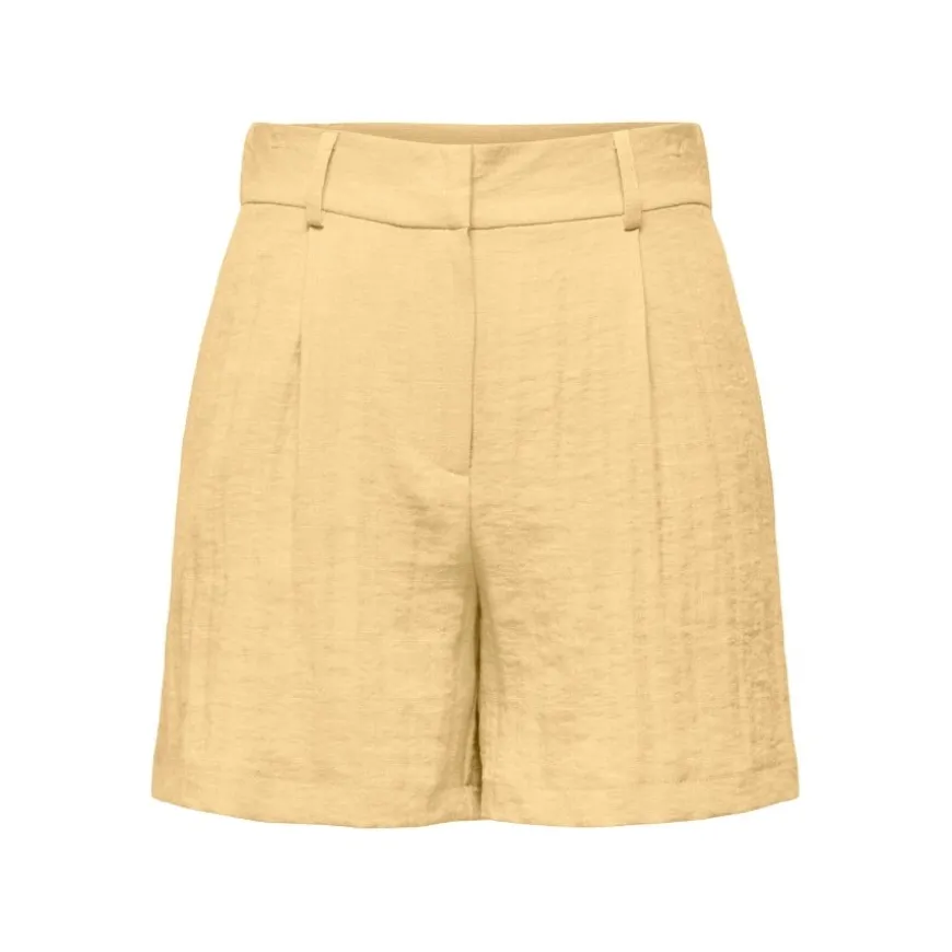 Pantalones bermudas Only Onlita Hw Linen Look Shorts Tlr