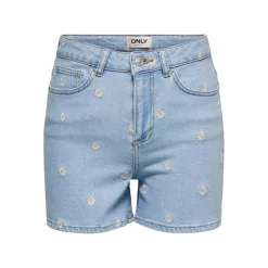 Pantalones bermudas Only Onljosephine Hw Daisy Dnm Shorts Azgnoos