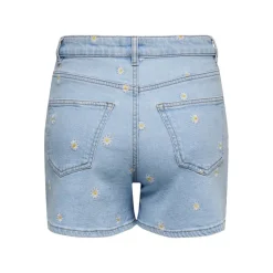 Pantalones bermudas Only Onljosephine Hw Daisy Dnm Shorts Azgnoos