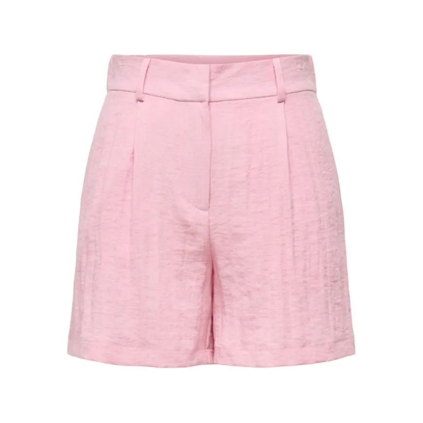 Pantalones bermudas Only Onlita Hw Linen Look Shorts Tlr