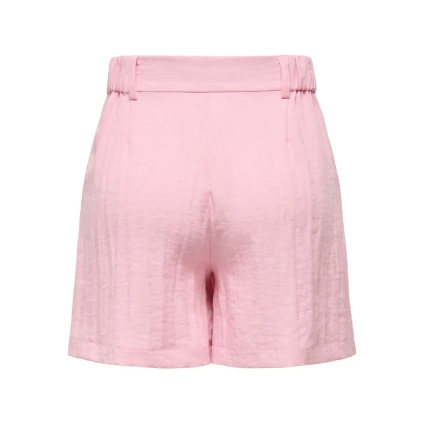 Pantalones bermudas Only Onlita Hw Linen Look Shorts Tlr
