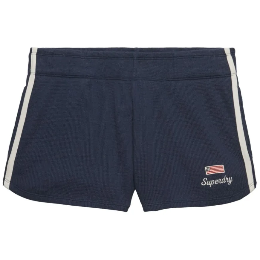 Pantalones bermudas Superdry Ath Ess Waffle Retro Short